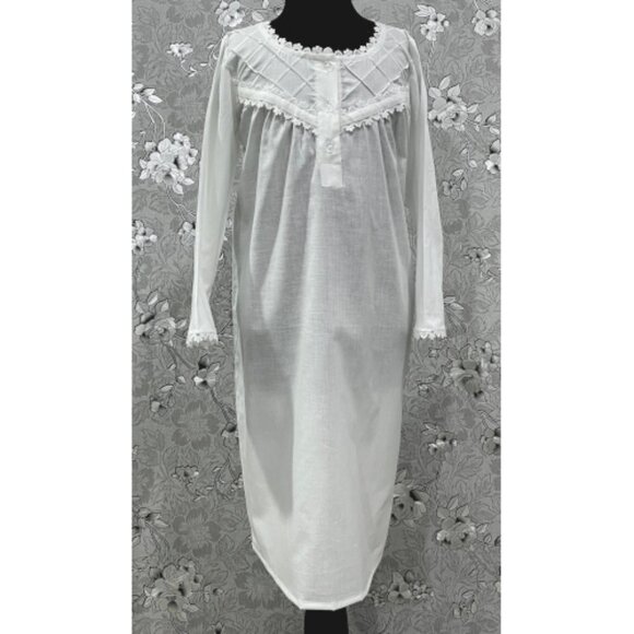 SoieRose Girls Long Sleeve Victorian Cotton Heirloom Dress – SR-1239 - Picture 2 of 6